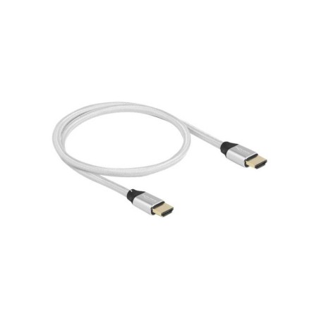 Delock HDMI-kabel 50cm Sølv